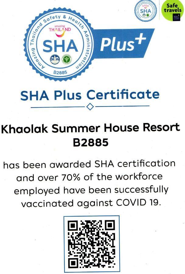 Khaolak Summer House Resort Као Лак Екстериор снимка